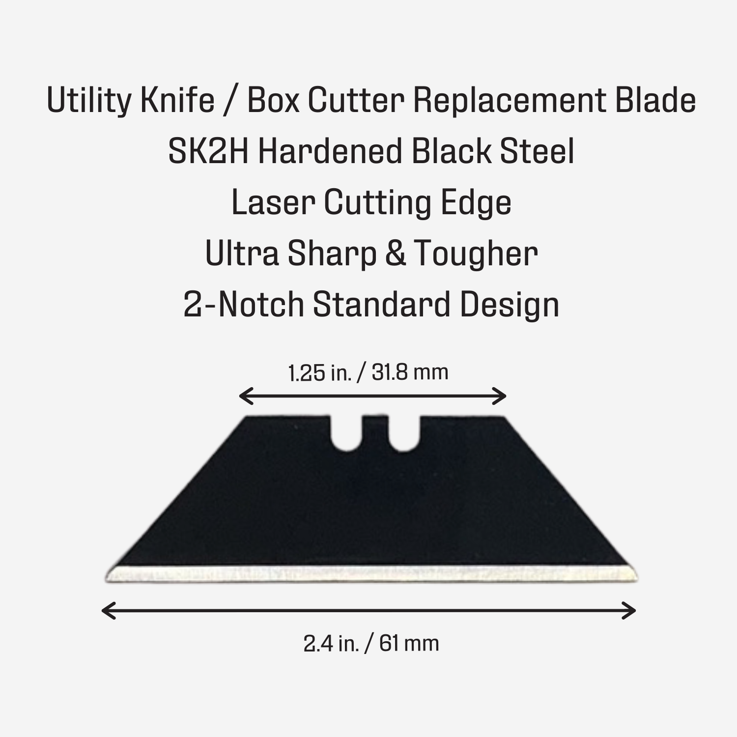 Cutter Équipé Génération SK2 - Black Blade 25mm