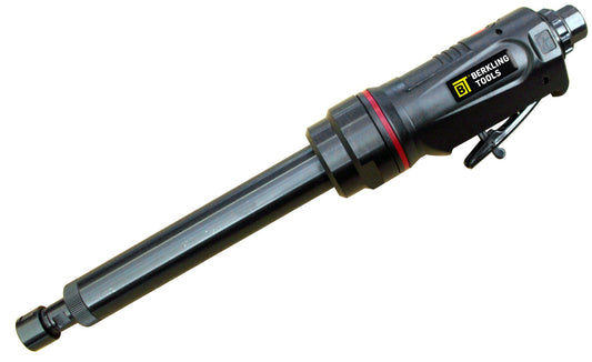 Berkling BT 6321-7 1/4“ pneumatic air powered professional grade straight die grinder with 7" extended shaft