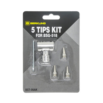 BSG-518 Soldering Iron Tip Assorted 5 pcs Pack