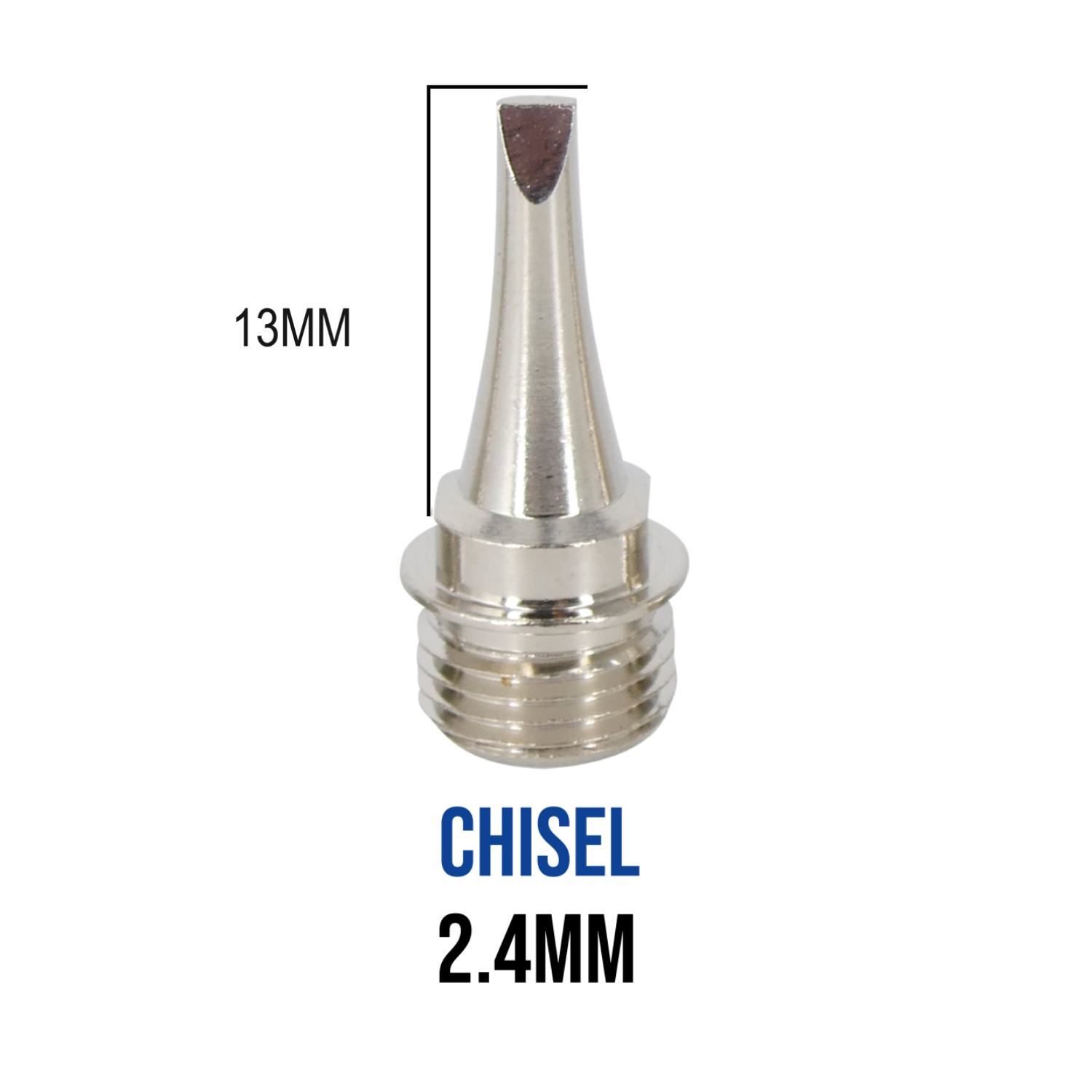 2.4mm chisel tip for Berkling BSG-518 and BSG-568 butane soldering iron