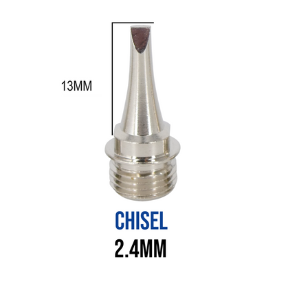 2.4mm chisel tip for Berkling BSG-518 and BSG-568 butane soldering iron