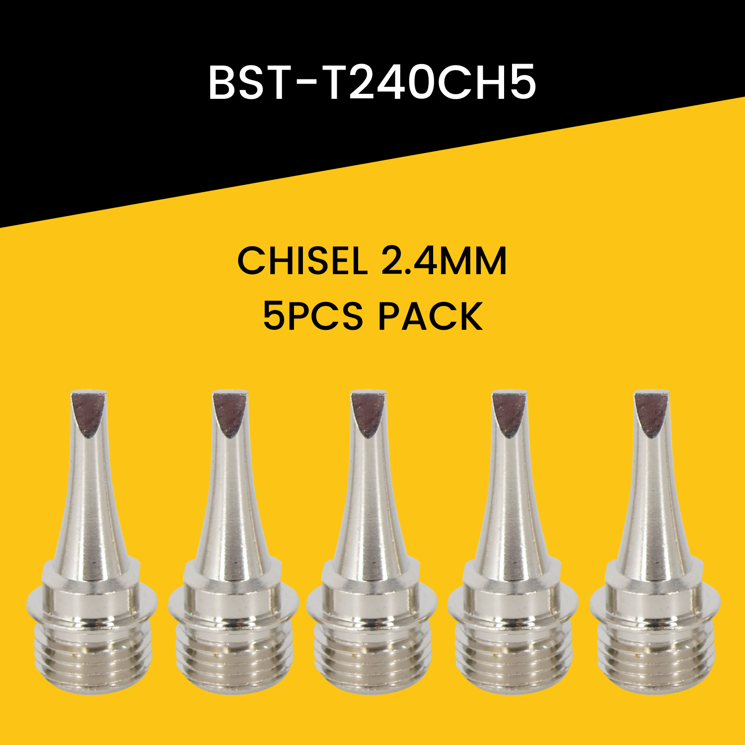 2.4mm chisel tip for Berkling BSG-518 and BSG-568 butane soldering iron