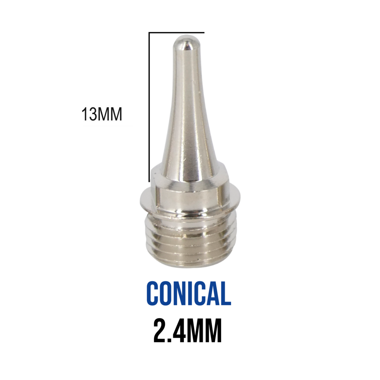 2.4mm conical tip for Berkling BSG-518 and BSG-568 butane soldering iron