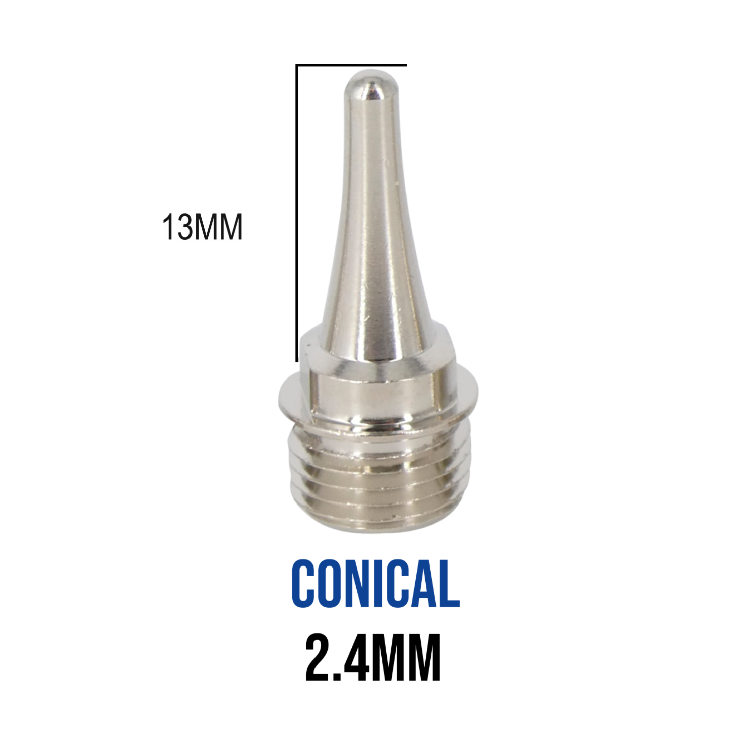 2.4mm conical tip for Berkling BSG-518 and BSG-568 butane soldering iron