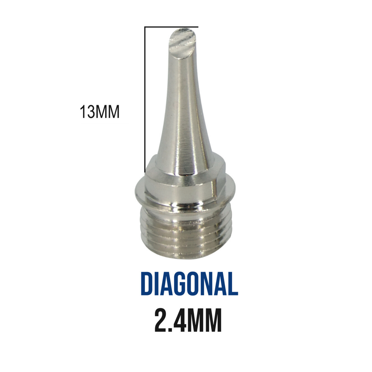 2.4mm diagonal tip for Berkling BSG-518 and BSG-568 butane soldering iron