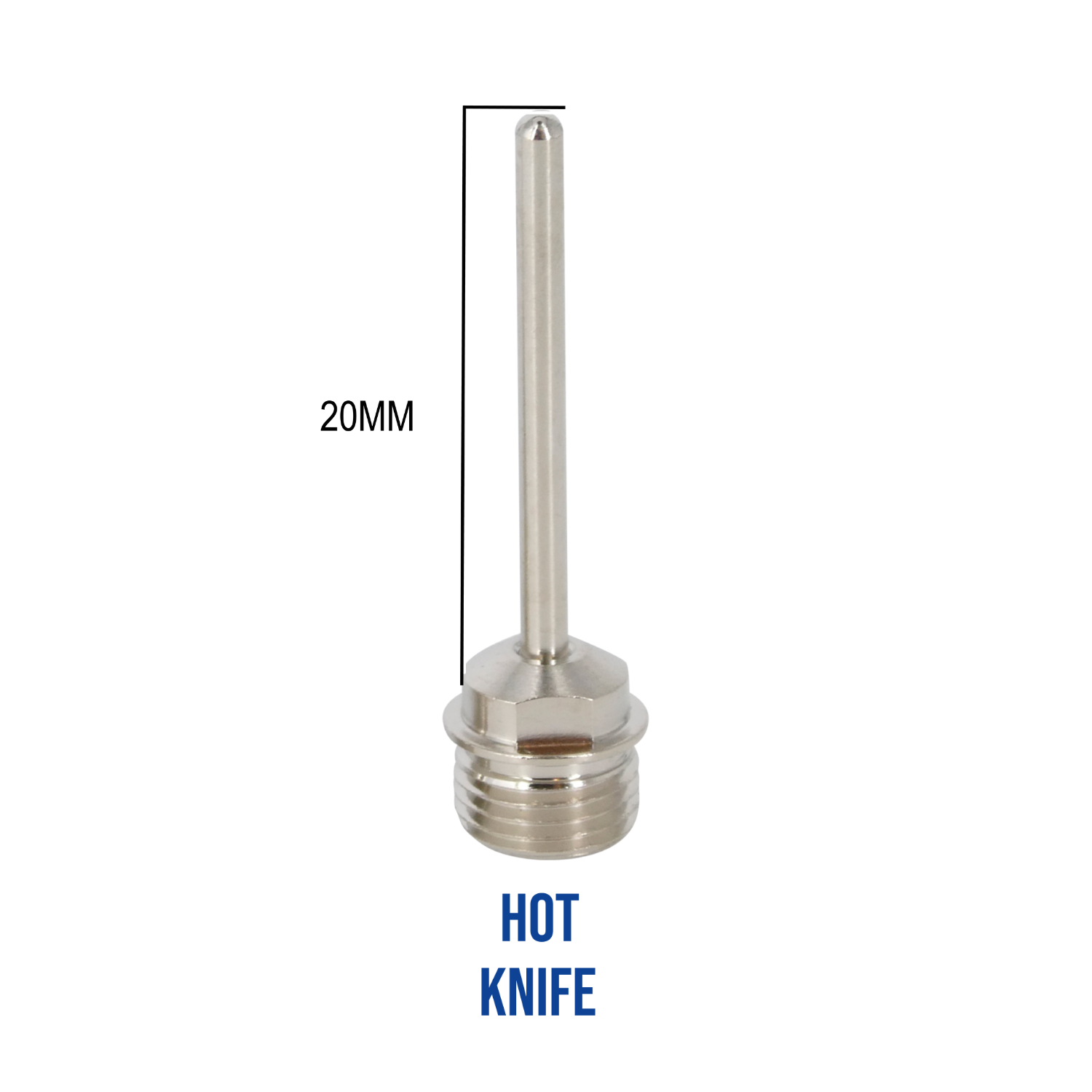 Hot knife tip for Berkling BSG-518 and BSG-568 butane soldering iron